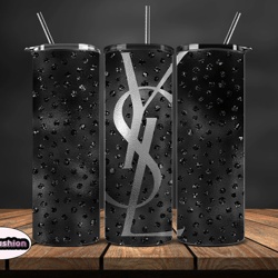ysl tumbler wrap, ysl tumbler png, ysl logo , luxury tumbler wraps, logo fashion design by mie fashion 19
