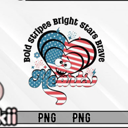 4th of July Retro PNG Sublimation Design 65