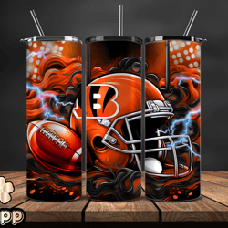 Cincinnati Bengals Tumbler Wraps, ,Nfl Teams, Nfl Sports, NFL Design Png, Design by Mappp Store 7