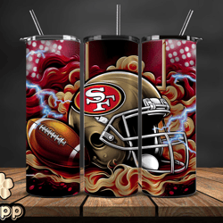 San Francisco 49ers Tumbler Wraps, ,Nfl Teams, Nfl Sports, NFL Design Png, Design by Mappp Store 28