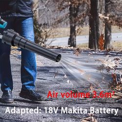 Cordless Leaf Blower For Makita 18V Battery (No Battery)