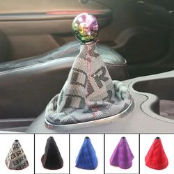 JDM Style Bride Canvas Universal Shift Lever Knob Boot Cover