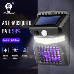 LED Solar Mosquito Killing Wall Lamp Outdoor