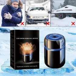 Snow Removal Rechargeable Ice Scraper Window Glass Deicing Anti-Ice Instrument