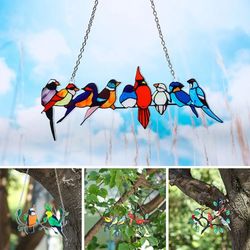 Outdoor Iron Art Bird Decorations
