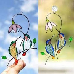 1PC Metal Stained Glass Handicraft