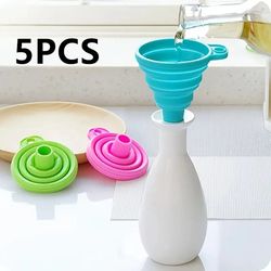 Silicone Folding Funnel Multifunctional Portable