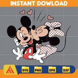 disney valentines svg, mickey and minnie svg, cute valentines day svg, disney trip svg, valentine's day svg, disney svg