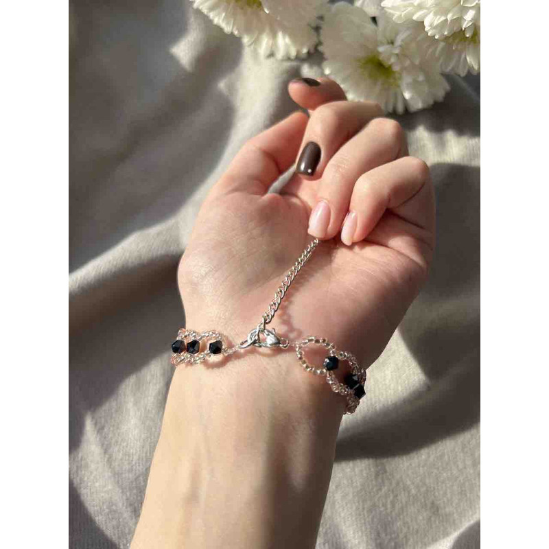 aestheticbraceletwithbeads