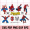 Spiderman SVG bundle, Spiderman clipart, cutfiles, dxf, eps, png files.jpg