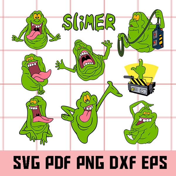 Slimer Sticker Ghostbusters Slimer svg, Ghostbusters Slimer Clipart, Ghostb | Inspire ...
