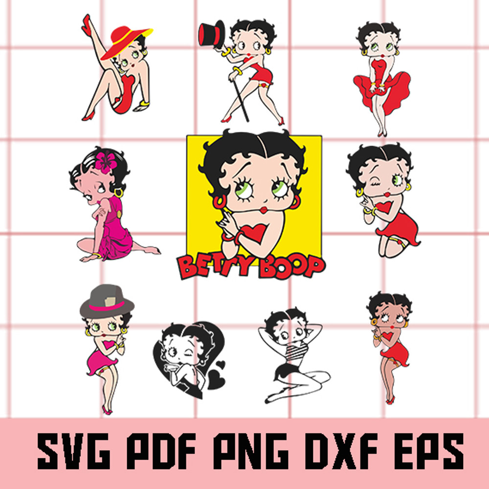 Betty Boop bundle SVG.jpg