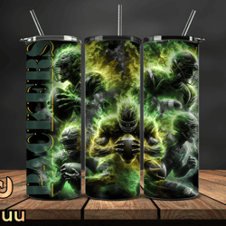 Green Bay Packers Glow Tumbler Wraps, , NFL Logo,, NFL Sports, NFL Design Png, Design by Nuu  20