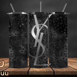 ysl tumbler wrap, ysl tumbler png, ysl logo , luxury tumbler wraps, logo fashion design by nuuu 19