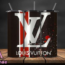LV  Tumbler Wrap, Lv Tumbler Png, Lv Logo, Luxury Tumbler Wraps, Logo Fashion Design 04