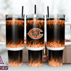 Chicago Bears Tumbler 40oz Png, 40oz Tumler Png 06 by Cindy