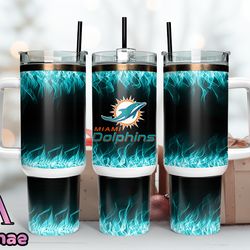 Miami Dolphins 40oz Png, 40oz Tumler Png 20 by Cindy
