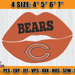 Chicago Bears Embroidery, NFL Chicago Bears Embroidery 12 Annae