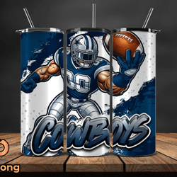 Dallas Cowboys Tumbler Wrap, Nfl Teams,Nfl Logo football, Logo Tumbler PNG Design by PrimePrex 09