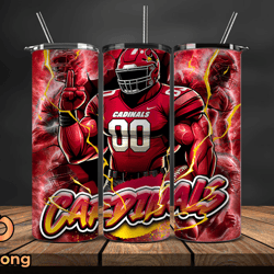 Arizona Cardinals Tumbler Wrap, NFL Logo Tumbler Png, Nfl Sports, NFL Design Png by PrimePrex-01