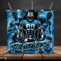 Carolina PanthersTumbler Wrap, NFL Logo Tumbler Png, Nfl Sports, NFL Design Png by PrimePrex-05