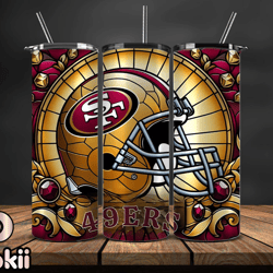 San Francisco 49ers Logo NFL, Football Teams PNG, NFL Tumbler Wraps PNG Design 72