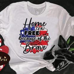 home of the free because of the brave design 112