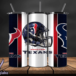 Houston Texans Tumbler Wrap, NFL Logo Tumbler Png, NFL Design Png-26