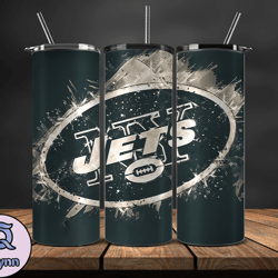 New York JetsNFL Tumbler Wrap, Nfl Teams, NFL Logo Tumbler Png, NFL Design Png Design by Quynn Store 06