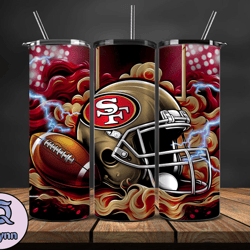 San Francisco 49ers Tumbler Wraps, ,Nfl Teams, Nfl Sports, NFL Design Png, Design by Quynn Store 28