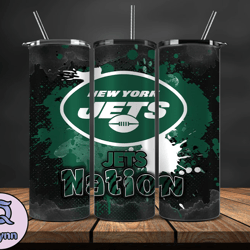 New York Jets Logo NFL, Football Teams PNG, NFL Tumbler Wraps PNG, Design by Quynn Store 19