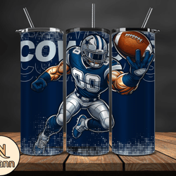 Dallas Cowboys NFL Tumbler Wraps, Tumbler Wrap Png, Football Png, Logo NFL Team, Tumbler Design by Nhann Store 09