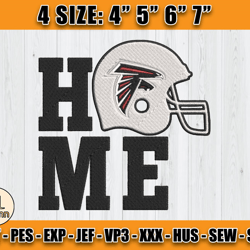 Atlanta Falcons Embroidery, NFL Falcons Embroidery, NFL Machine Embroidery Digital, 4 sizes Machine Emb Files -11-nhann