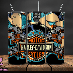 harley tumbler wrap,harley davidson png, harley davidson logo, design by primeprex 86