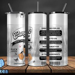 cancer be gone tumbler 20 oz skinny tumbler, cancer tumbler png, cancer awareness png, download png 64