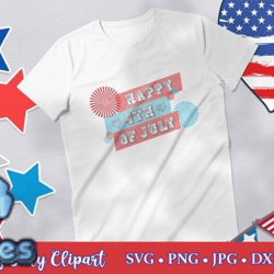 happy 4th of july usa basketball type design 16