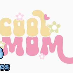 cool mom retro mothers day quotes svg design29