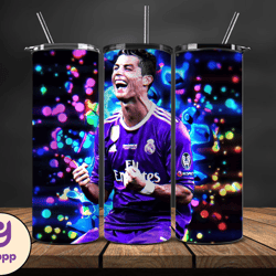 ronaldo tumbler wrap ,cristiano ronaldo tumbler design, ronaldo 20oz skinny tumbler wrap, design by yeppp store 06