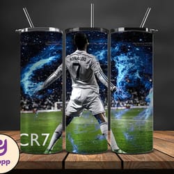 ronaldo tumbler wrap ,cristiano ronaldo tumbler design, ronaldo 20oz skinny tumbler wrap, design by yeppp store 12