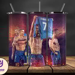 ronaldo tumbler wrap ,cristiano ronaldo tumbler design, ronaldo 20oz skinny tumbler wrap, design by yeppp store 33