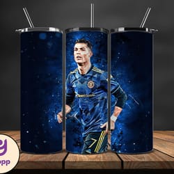 ronaldo tumbler wrap ,cristiano ronaldo tumbler design, ronaldo 20oz skinny tumbler wrap, design by yeppp store 39