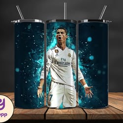 ronaldo tumbler wrap ,cristiano ronaldo tumbler design, ronaldo 20oz skinny tumbler wrap, design by yeppp store 43