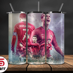 ronaldo tumbler wrap ,cristiano ronaldo tumbler design, ronaldo 20oz skinny tumbler wrap, design by starr store 01