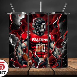 Atlanta Falcons Tumbler Wraps, Logo NFL Football Teams PNG,  NFL Sports Logos, NFL Tumbler PNG 2 by starr Store