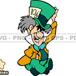 March Hare Svg, Cartoon Customs SVG, EPS, PNG, DXF 97
