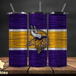 Minnesota Vikings NFL Logo, NFL Tumbler Png , NFL Teams, NFL Tumbler Wrap Design   03