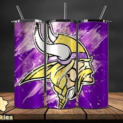 Minnesota VikingsNFL Tumbler Wrap, Nfl Teams, NFL Logo Tumbler Png, NFL Design Png Design by Enloe  13
