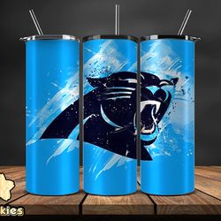 Carolina PanthersNFL Tumbler Wrap, Nfl Teams, NFL Logo Tumbler Png, NFL Design Png Design by Enloe  29