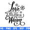 Love Will Keep Us Warm Winter Svg Files For Cricut Christmas Snow Flake Png Funny Quotes Holiday Pn 0