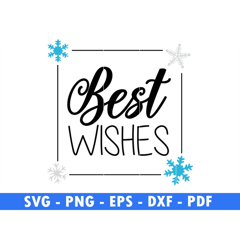 Best Wishes Winter Scene Svg Magical Christmas Scene Santa Reindeer Svg Christmas Svg Box Png Snow 0